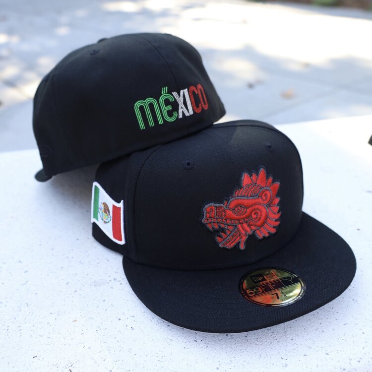 New Era Quetzalcoatl Black Red MX SP