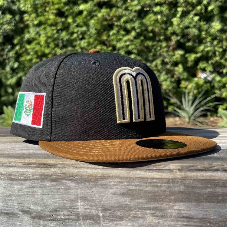 New Era Mexico "M" Black/Peanut