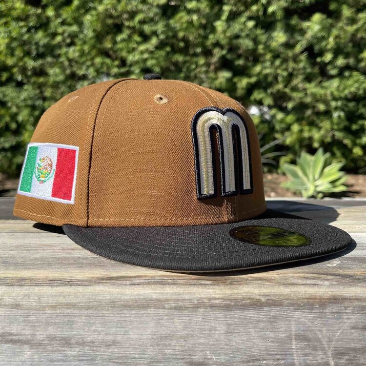 New Era Mexico "M" Peanut/Black