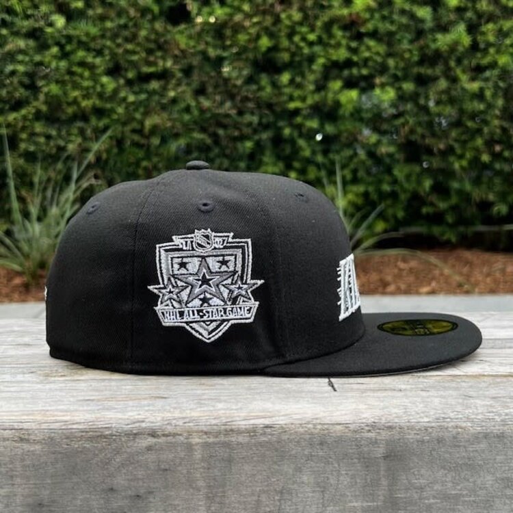 New Era LA Kings Wordmark Black Metallic Silver 2002 ASG