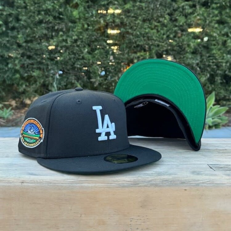New Era LA Black White 50th Stadium Green UV