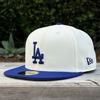 New Era LA Dodgers Ivory/Royal Gray UV
