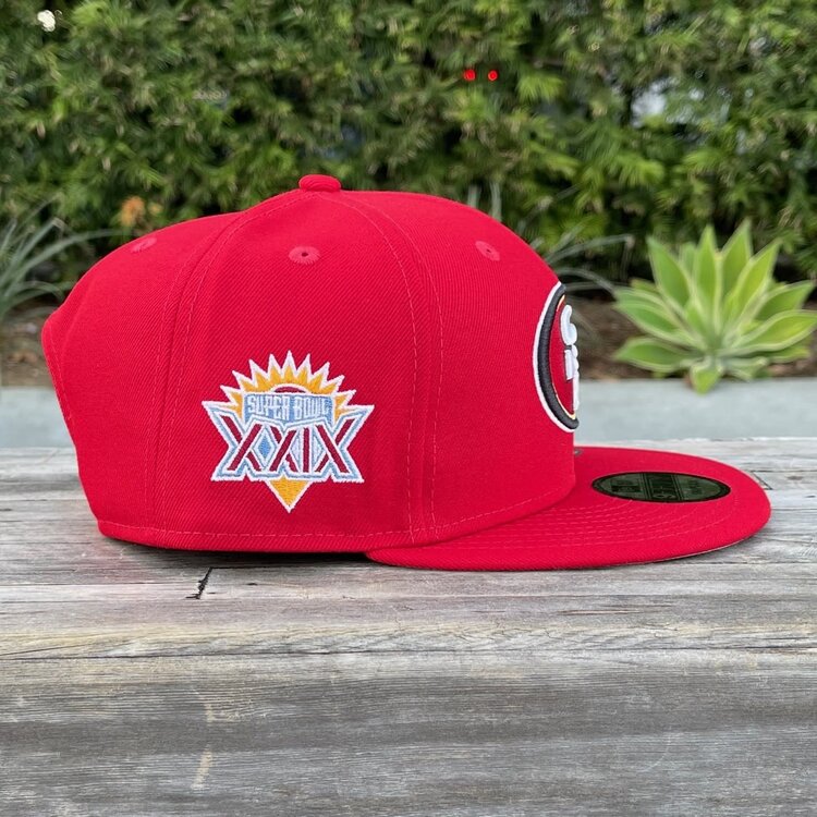 New Era 49ers SB 29 Sidepatch 950 Red