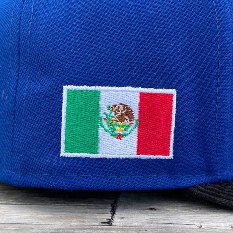 New Era Mexico "M" Royal /Black Cord w/Flag 950 Snapback