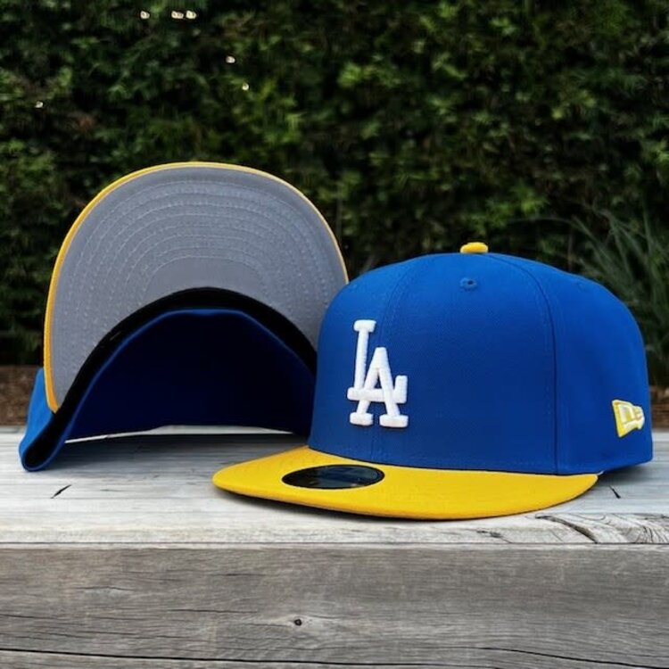 New Era LA Dodgers Royal/Yellow Gold Gray UV