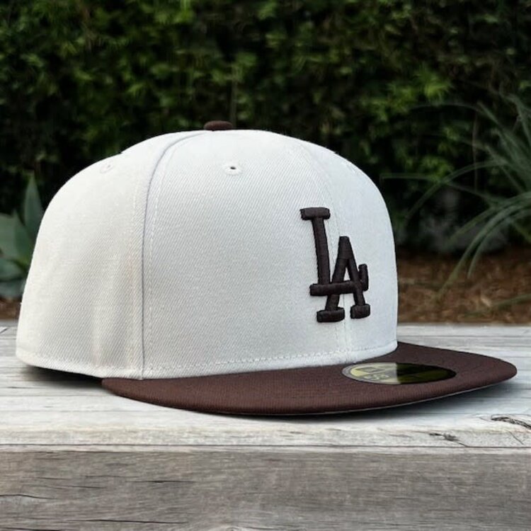 New Era LA Dodgers Stone/Dark Brown Gray UV