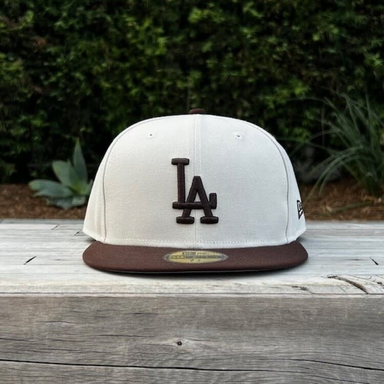 New Era LA Dodgers Stone/Dark Brown Gray UV