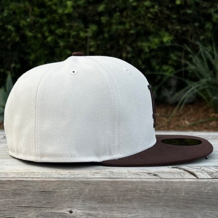 New Era LA Dodgers Stone/Dark Brown Gray UV