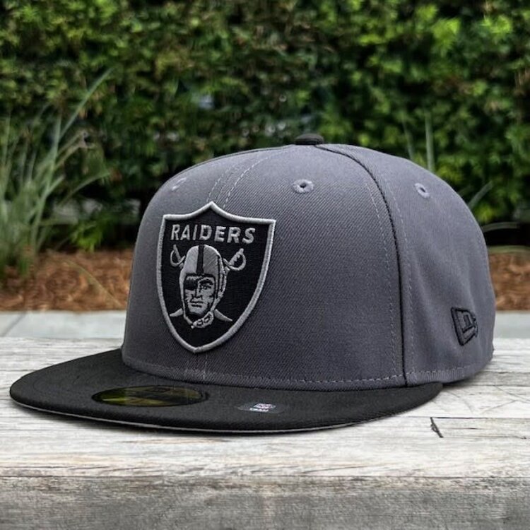 New Era Raiders Graphite/Black Shield Super Bowl Champions