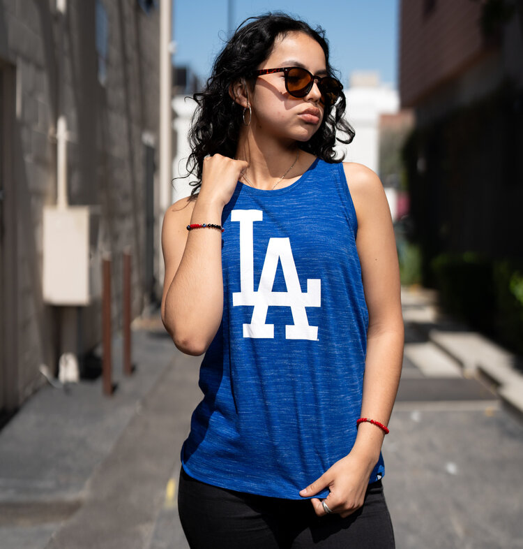 New Era LA NE Royal W Space Dye Tank