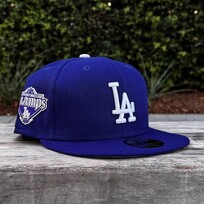New Era LA Royal Back to Back World Series Champs Diamond SP 950 Snapback
