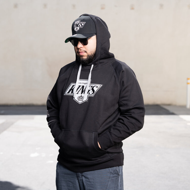 Antigua LA Kings Pullover Hoodie Vintage Black