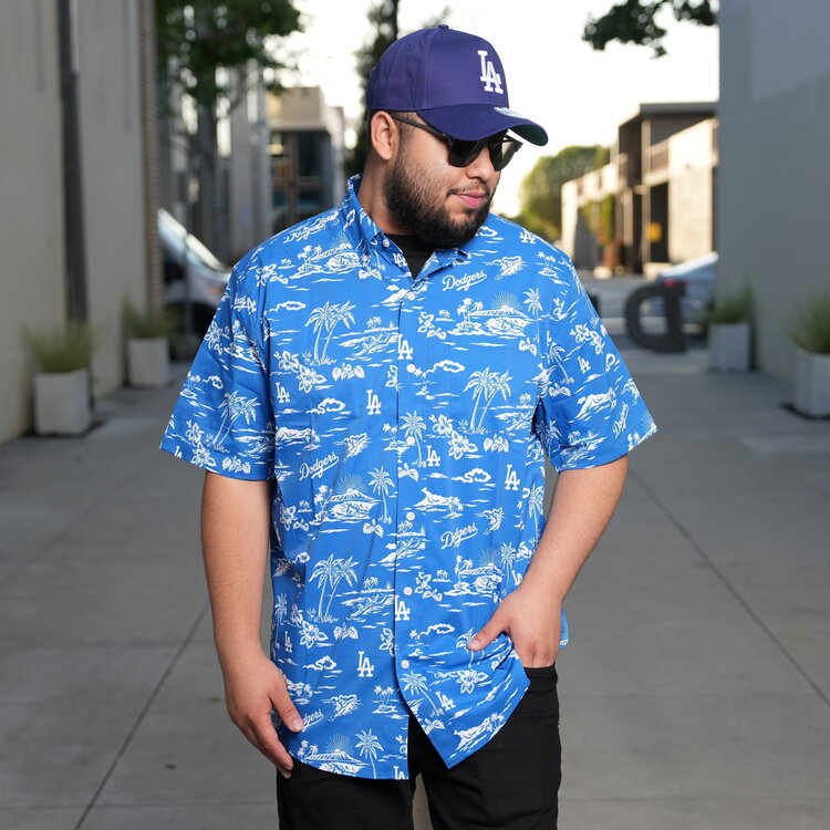 Reyn Spooner LA Dodgers Reyn Spooner Kekai Royal Button-Down