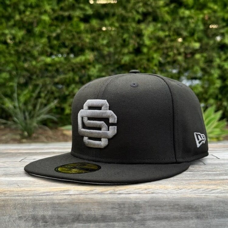 New Era SC Alt Logo Black Dark Gray