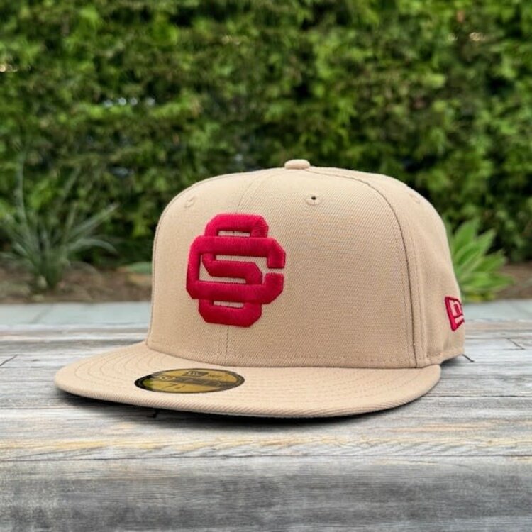 New Era SC Khaki Cardinal Alt Logo
