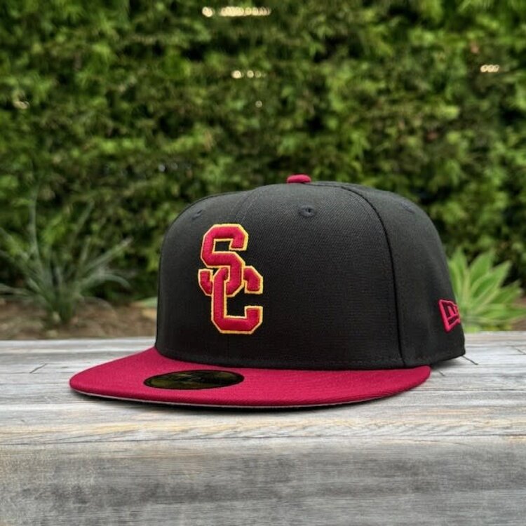 New Era SC Interlock Black / Cardinal