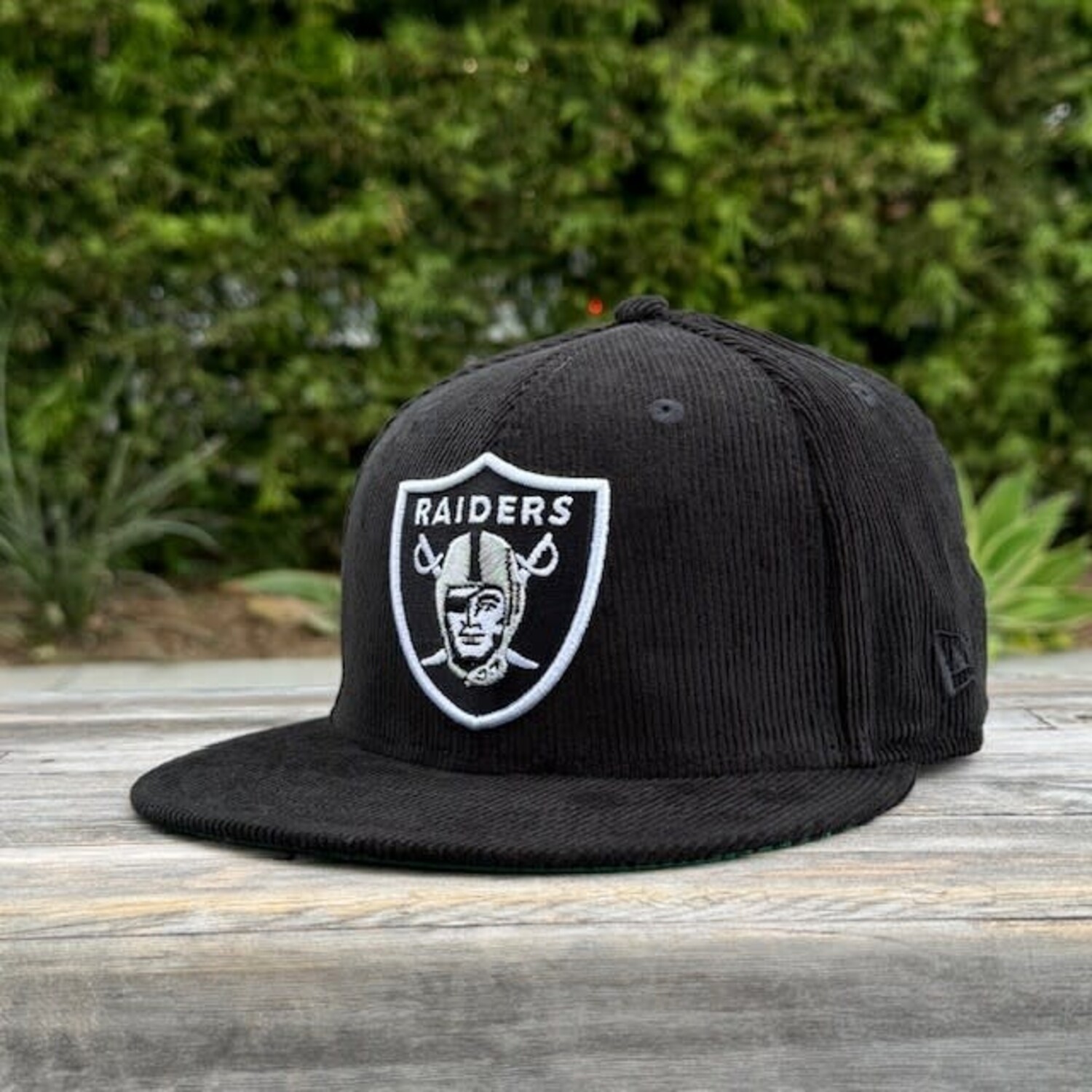 Raiders Shield Black Cord - The Locker Room of Downey