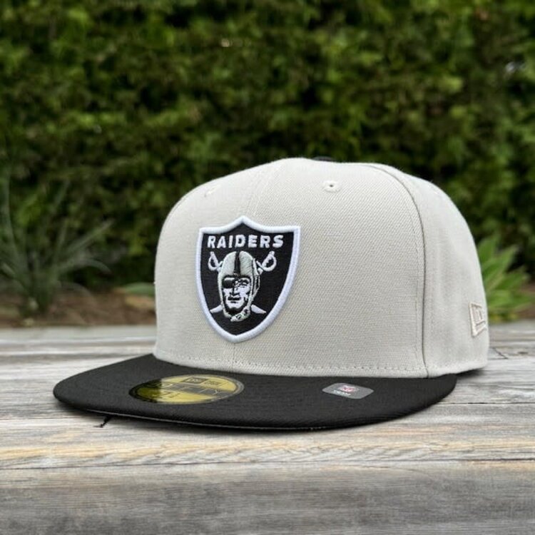 New Era Raiders World Class Fitted Stone/Black