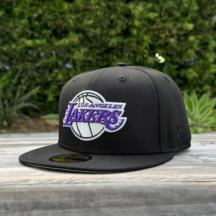 New Era Lakers Black Silver-Purple