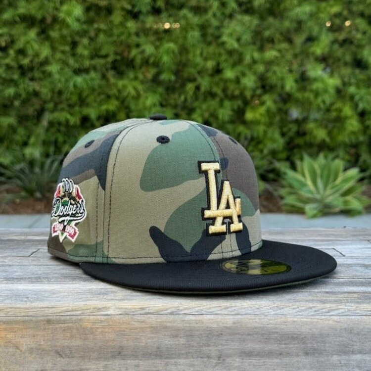 New Era LA Camo/Black Gold 100th