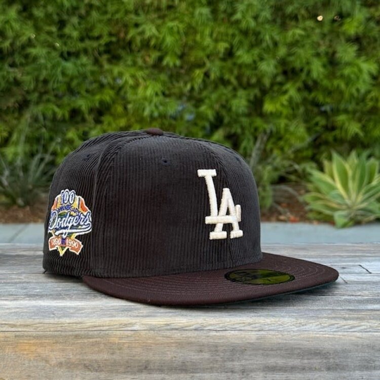New Era LA 100th Black Cord/Brown