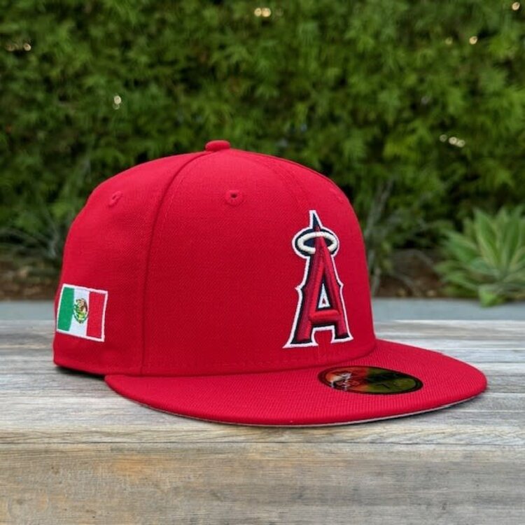 New Era Angels Game Red Mexico Flag SP Fitted