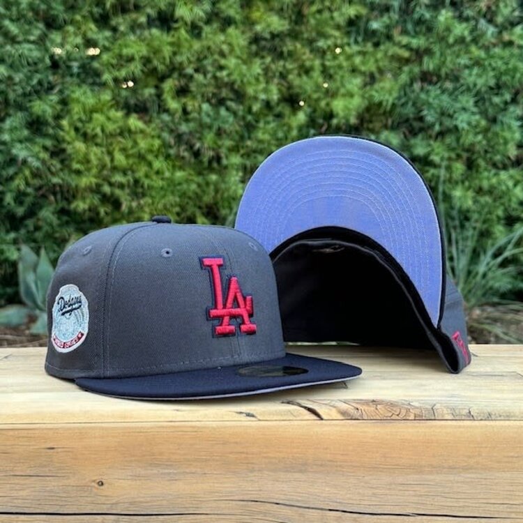 New Era Dead Stock - LA Graphite/Navy Maroon 63WS