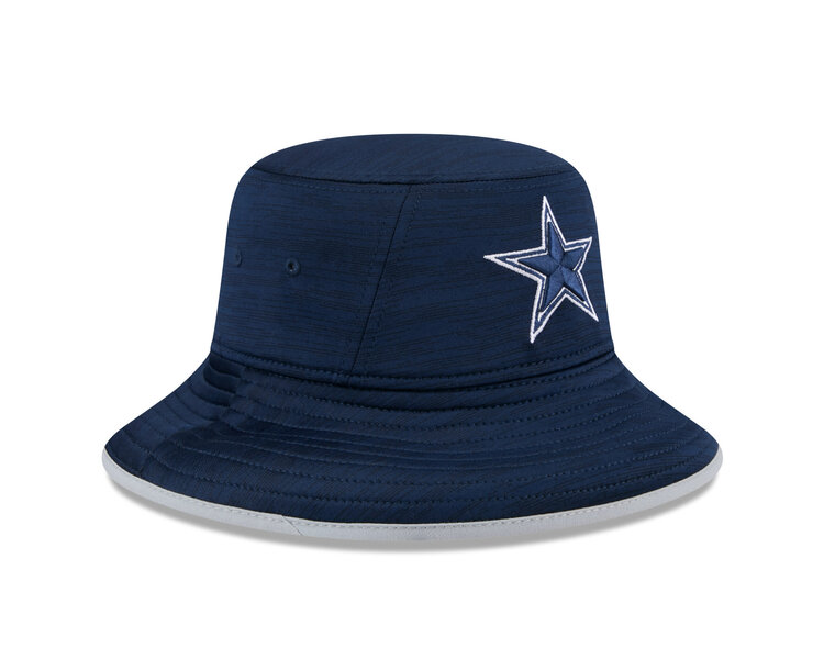 New Era Cowboys New Era Tech Navy Bucket