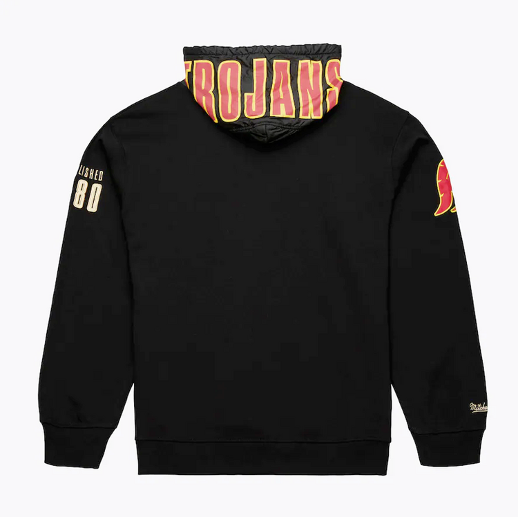 Mitchell and Ness USC M&N Team Origins 2.0 Pullover Fleece Hoodie
