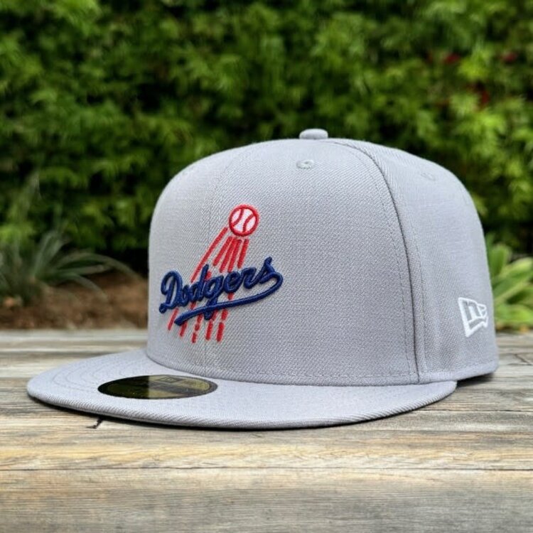New Era LA Gray 1958 Cooperstown
