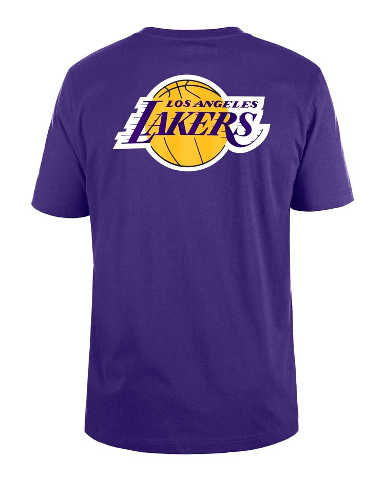 New Era Lakers Men's NE Purple Silver S/S T-Shirt