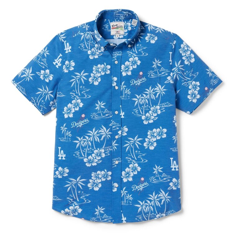 Reyn Spooner LA Dodgers Reyn Spooner Kekai Royal Shooting Ball Button-Down