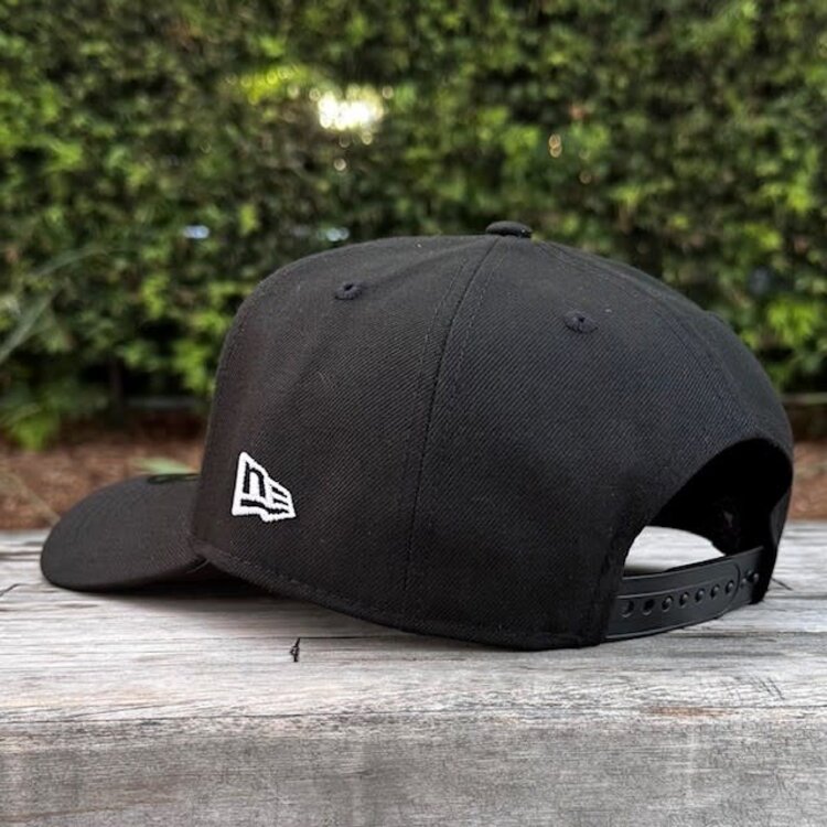 New Era LA Dodgers Black White WS Champs Side Patch 940 A-Frame