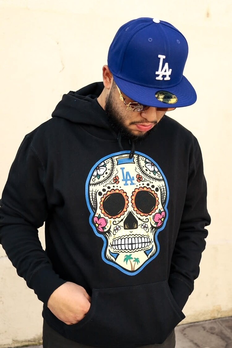 New Era LA NE Sugar Skull Black 2.0 Hood