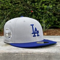 New Era LA Dodgers Gray/Royal 1963 WS Metallic