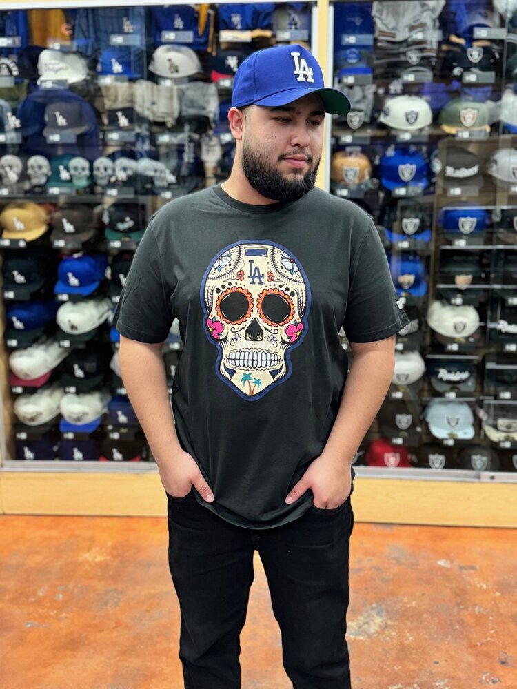 New Era LA NE Sugar Skull Black 2.0 Tee