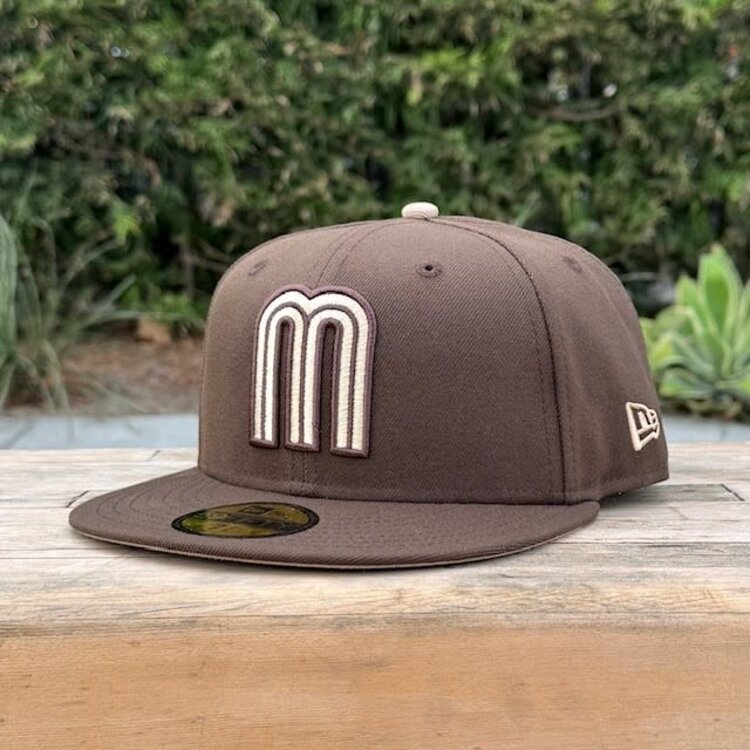 New Era Mexico Brown "M" w/Flag
