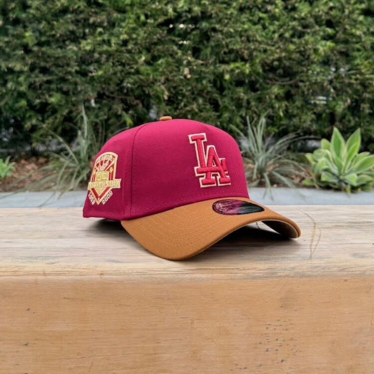 New Era LA Cardinal/Peanut Outline 50th Anniv Khaki UV 940AF