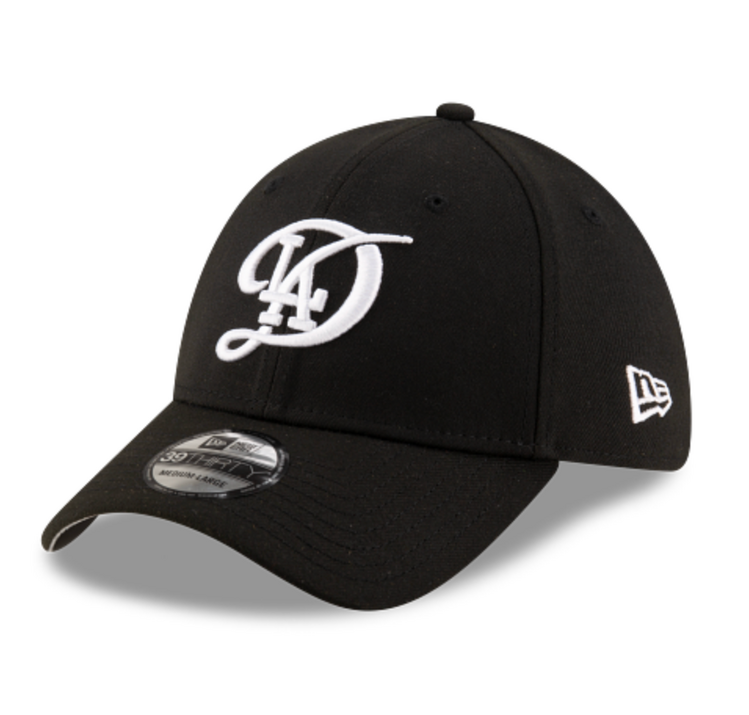 New Era LA Dodgers City Connect Black White Flex 3930