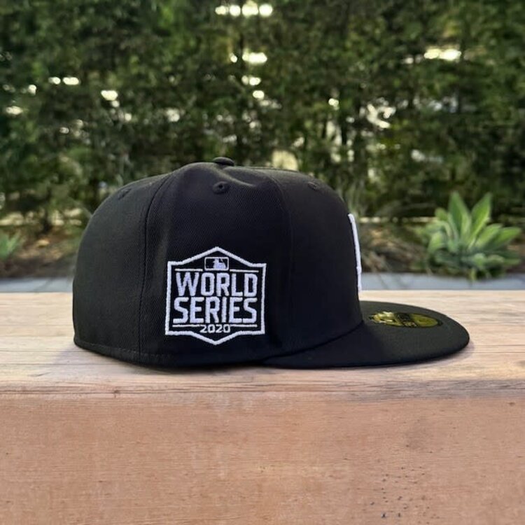 New Era LA Black White 2020 World Series Fitted