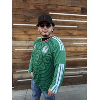 Adidas Mexico 2026 adidas Men's Home Long Sleeve Jersey