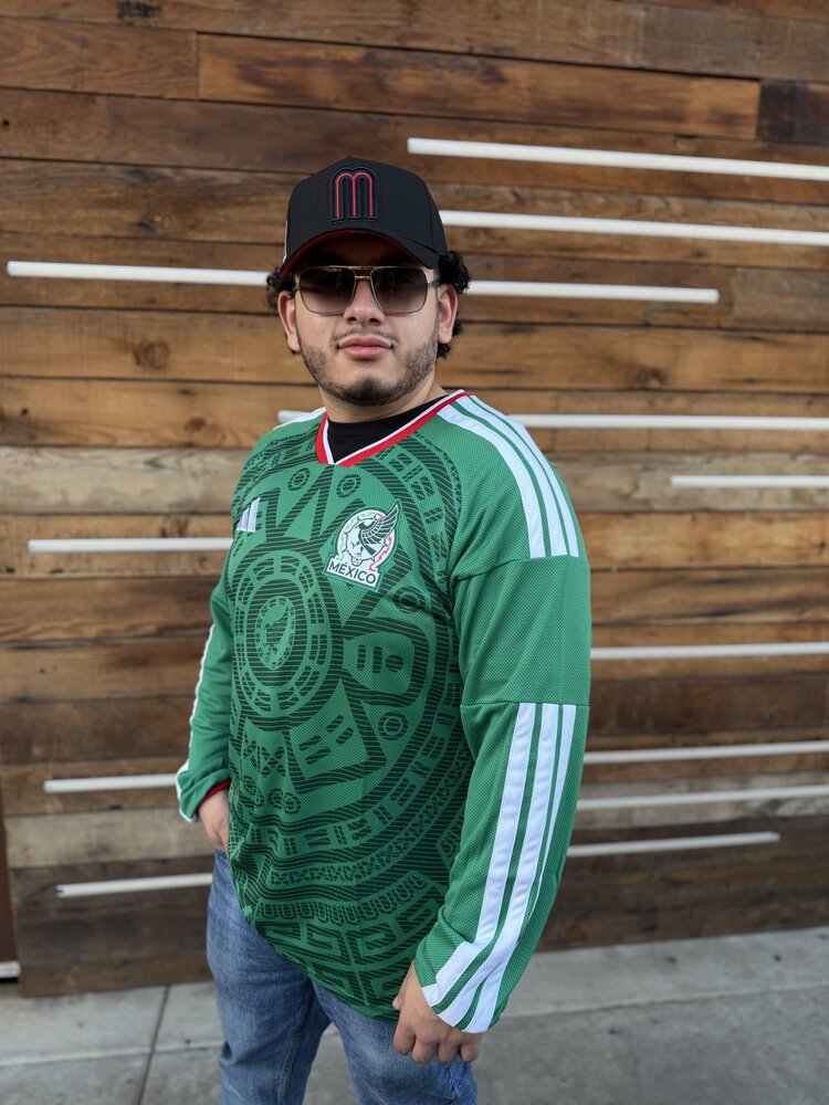 Adidas Mexico 2026 FIFA World Cup adidas Men's Home Long Sleeve Jersey