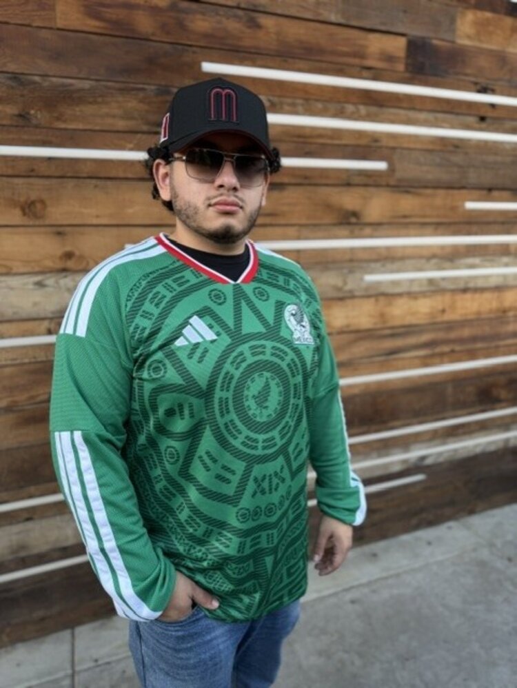 Adidas Mexico 2026 FIFA World Cup adidas Men's Home Long Sleeve Jersey