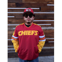 G-III Chiefs M G-III High Heat V-Neck Pullover