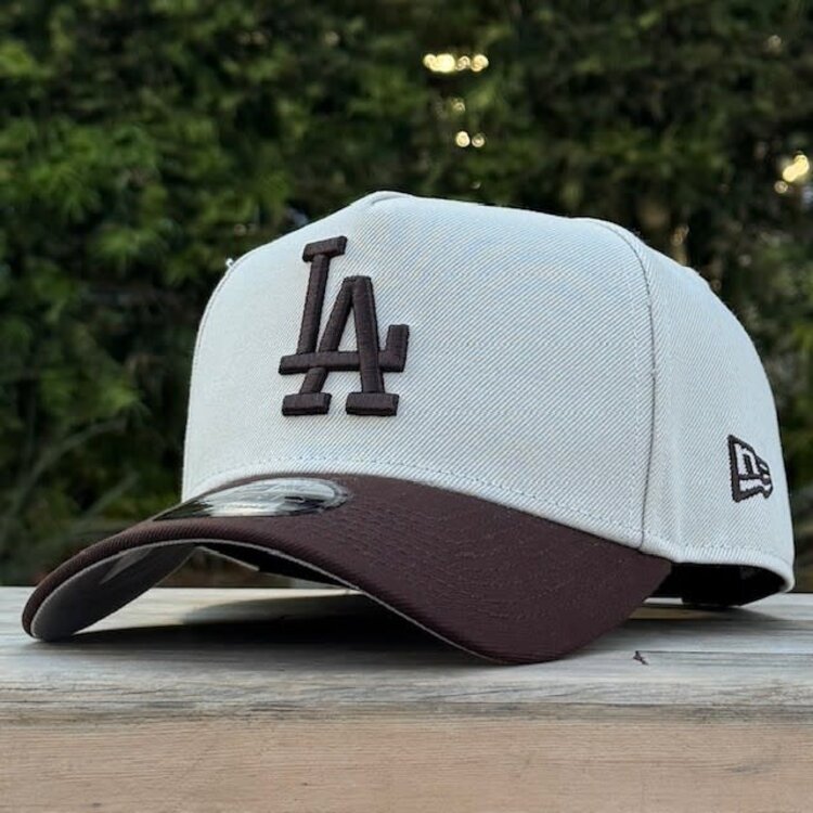 New Era LA Dodgers Stone/Dark Brown 1963 World Series 940 A-Frame