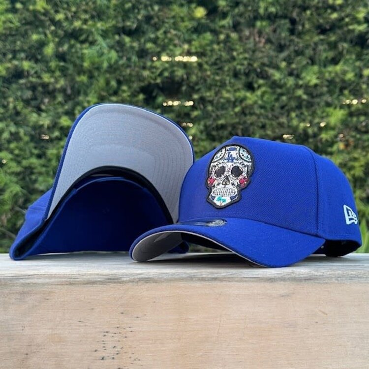 New Era LA Dodgers Royal Sugar Skull 940 A-Frame
