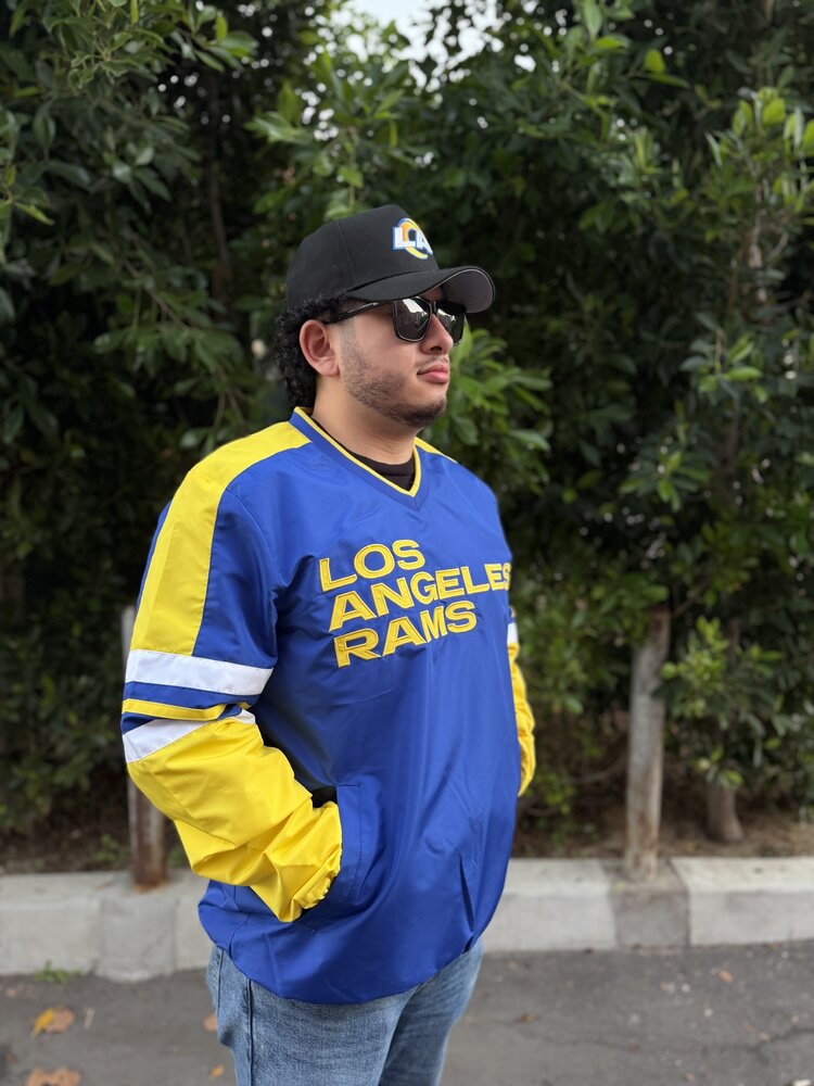 G-III Rams M G-III High Heat V-Neck Pullover