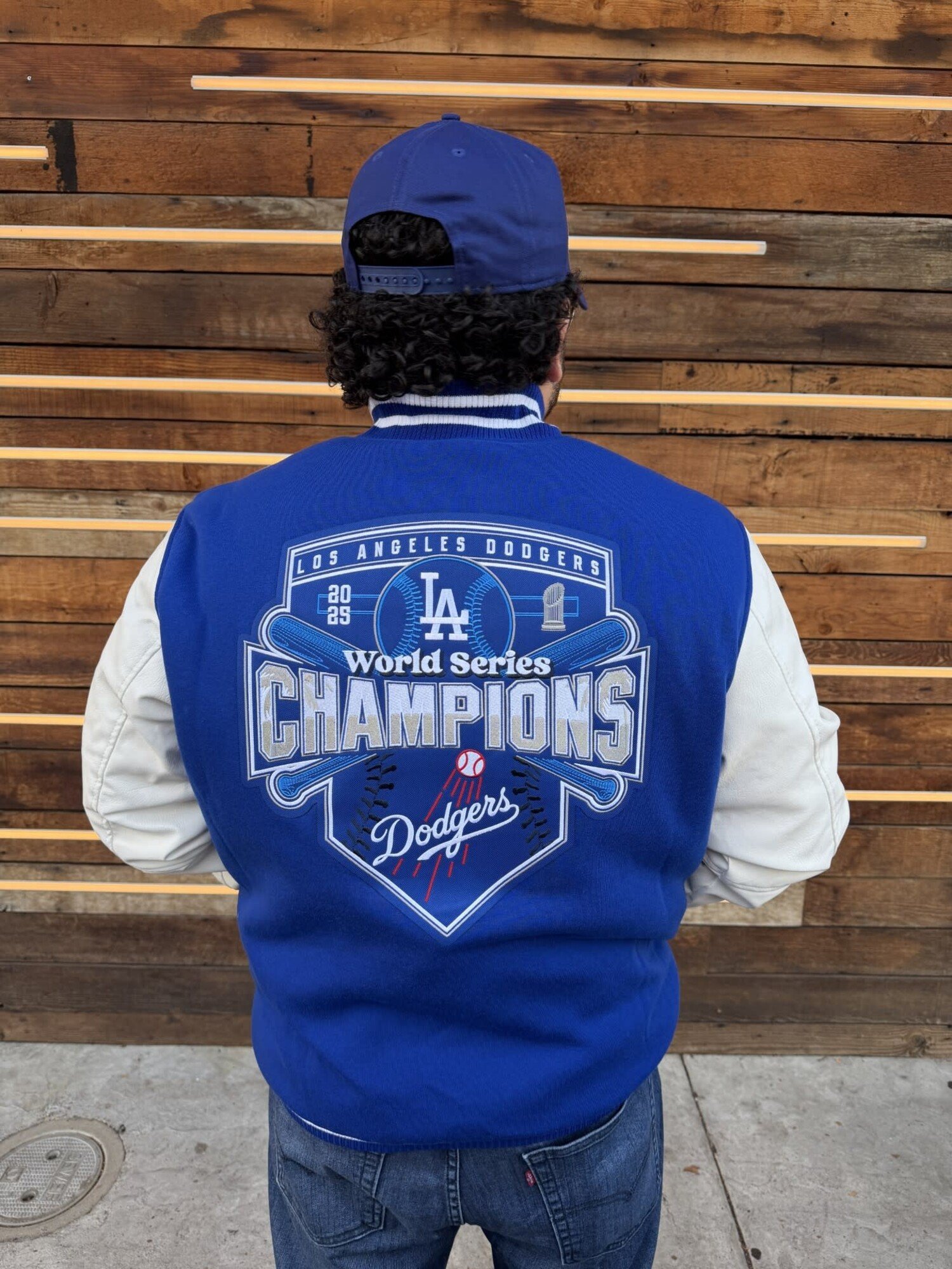Los Angeles Dodgers スタジャン Pro Standard Los Angeles Dodgers 2025 World Series Champions Black