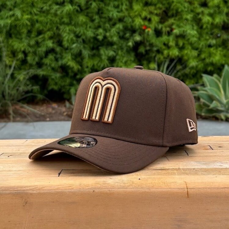 New Era Mexico Brown Ivory Tan UV 940 A-Frame