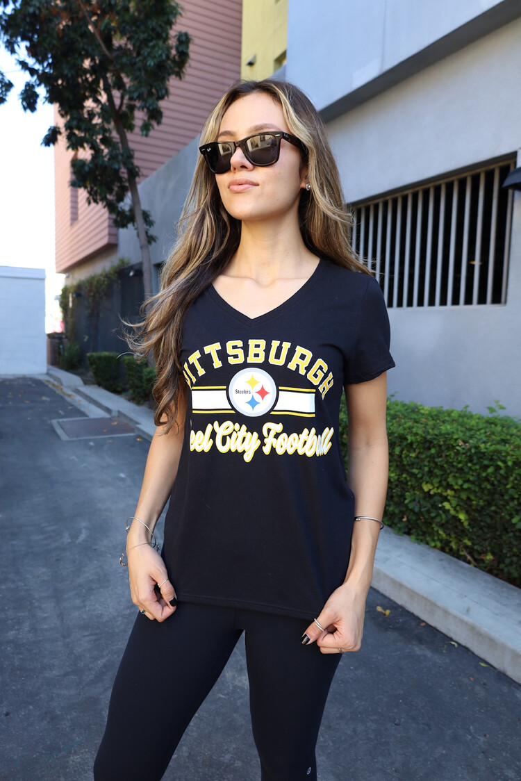 Fanatics Steelers W Game Used V-Neck